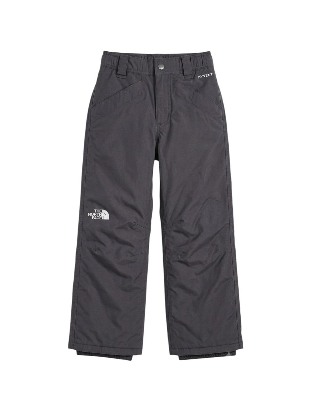 The North Face Kids Hyvent Charcoal Gray Snow Ski Snoboard Winter Pants Youth XS